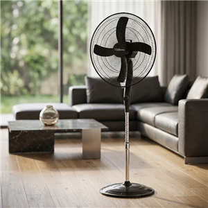Ventilador de Pie de Gran Caudal Liliana VVPHP2416 (VPHP2416) 24" 120W Negro